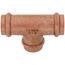 1" Press Copper Tee
