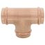 2" Press Copper Tee