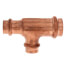 3/4" x 1/2" x 1/2" Press Copper Tee
