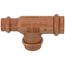 3/4" x 1/2" x 3/4" Press Copper Tee