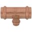 1" x 1" x 1/2" Press Copper Tee