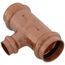 1" x 1" x 1/2" Press Copper Tee