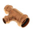 1" x 3/4" x 1/2" Press Copper Tee