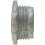 3/4" Rigid Zinc Conduit Chase Nipple
