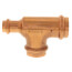 1" x 1/2" x 1" Press Copper Tee