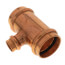 1-1/4" x 1-1/4" x 1/2" Press Copper Tee