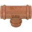 1-1/4" x 1-1/4" x 1" Press Copper Tee