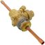 1/4" ODF EBVP-1020 Refrigeration & Air Conditioning Ball Valve (2.1 Cv)