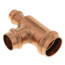 1-1/4" x 3/4" x 1" Press Copper Tee