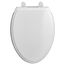 Traditional Slow-Close & Easy Lift-Off Elongated Toilet Seat (White)