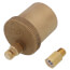 1/8" Male NPT MINICAL Automatic Air Vent w/ Service Check Valve and Hygroscopic Anti-Drip Cap
