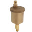 1/8" Male NPT MINICAL Automatic Air Vent w/ Service Check Valve and Hygroscopic Anti-Drip Cap