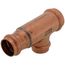 1-1/4" x 1" x 1" Press Copper Tee