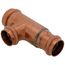 1-1/4" x 1" x 1" Press Copper Tee