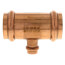 1-1/2" x 1-1/2" x 1/2" Press Copper Tee