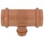1-1/2" x 1-1/2" x 3/4" Press Copper Tee