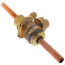 3/8" ODM EBVP-1033-PZK Zoomlock Refrigeration & A/C Ball Valve (4.3 Cv)