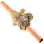 1/2" ODM EBVP-1043-PZK ZoomLock Refrigeration & A/C Ball Valve (7 Cv)