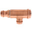 1-1/2" x 1" x 1" Press Copper Tee