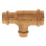 1-1/2" x 1-1/4" x 1" Press Copper Tee