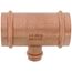 2" x 2" x 3/4" Press Copper Tee