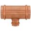 2" x 2" x 1" Press Copper Tee