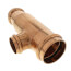 2" x 1-1/2" x 1-1/4" Press Copper Tee