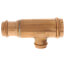 2" x 1-1/2" x 1-1/4" Press Copper Tee