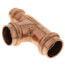 2" x 1-1/2" x 2" Press Copper Tee