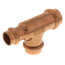 2" x 1-1/2" x 2" Press Copper Tee