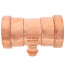 2-1/2" x 2-1/2" x 3/4" Press Copper Tee