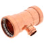 2-1/2" x 2-1/2" x 1" Press Copper Tee