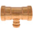 2-1/2" x 2-1/2" x 1-1/4" Press Copper Tee