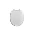 Transitional Slow-Close & Easy Lift-Off Round Front Toilet Seat (White)