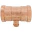 3" x 3" x 1" Press Copper Tee