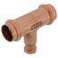 3/4" x 3/4" x 1/4" Press x Press x Female Copper Tee