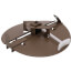 3800 Series 7" Steel Butterfly Damper with Ring (Golden Sand)