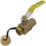 3/4" Sweat x Hose Full Port Ball Valve (Lead Free)