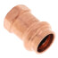 1/2" Press x 3/8" Female Copper Adapter