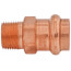 1/2" Press x 3/8" Male Copper Adapter