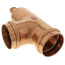2" x 1/2" x 2" Press Copper Tee