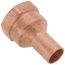 1/2" FTG Press x 3/4" Female Copper Street Adapter