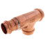 1-1/4" x 1" x 1-1/4" Press Copper Tee