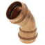 1-1/4" Press Copper 45° Elbow
