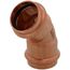 1-1/2" Press Copper 45° Elbow