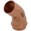 1-1/4" FTG x Press Copper 45° Street Elbow