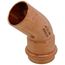 1-1/2" FTG x Press Copper 45° Street Elbow