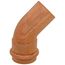 1-1/2" FTG x Press Copper 45° Street Elbow