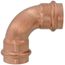 1" Press Copper 90° Elbow