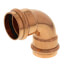 1-1/4" Press Copper 90° Elbow